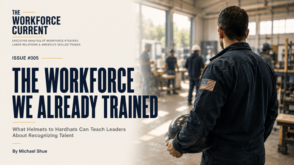THE WORKFORCE WE ALREADY&nbsp;TRAINED